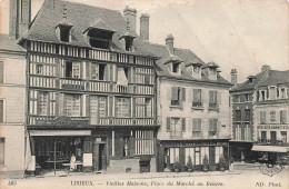 FRANCE - Lisieux - Vieilles Maisons - Place Du Marché Au Beurre - Carte Postale Ancienne - Lisieux