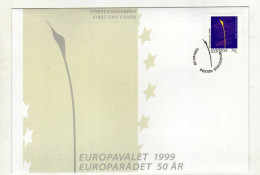 Enveloppe 1er Jour SUEDE SVERIGE Oblitération POSTEN STOCKHLOM 20/05/1999 - FDC