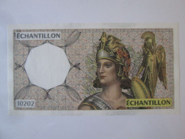 France 2000 Francs UNC Echantillon Privee Specimen Essay 160 X 85 Mm/sample Private Issue Test Specimen 160x85 Mm - Fictifs & Spécimens