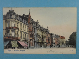 Liège Avenue Rogier (colorisée) - Luik