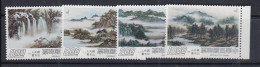 TAIWAN - 1977 -SCENERY PAINTINGS SET OF 4   MINT NEVER HINGED  - Neufs