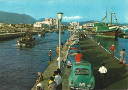 VIAREGGIO - LUCCA - IL MOLO - AUTO VW MAGGIOLINO - PESCHERECCI - PESCATORI A CANNA - 1965 - Viareggio