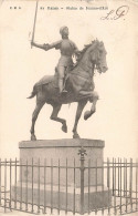 FRANCE - Reims - Statue De Jeanne D'Arc - Carte Postale Ancienne - Reims