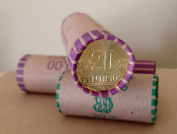 Peru 20 Centimos Coin Roll 2023 , UNC X 02 - Perú