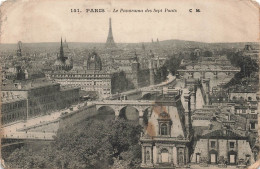 FRANCE - Paris - Le Panorama Des Sept Ponts - Carte Postale Ancienne - Mehransichten, Panoramakarten