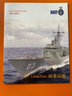 Australia 2011 Presentation Pack 100th Anniv Royal Australian Navy Military Ship Aviation Airplane Transport Stamps - Usati