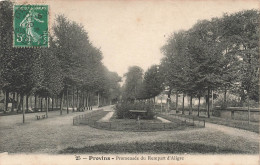 FRANCE - Provins - Promenade Du Rempart D'Aligre - Carte Postale Ancienne - Provins