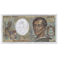 France, 200 Francs, Montesquieu, 1982, V.010, TTB, Fayette:70.02, KM:155a - 200 F 1981-1994 ''Montesquieu''