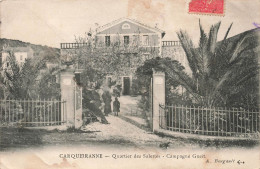 FRANCE - Carqueiranne - Quartier Des Salettes - Campagne Gueit - Carte Postale Ancienne - Carqueiranne