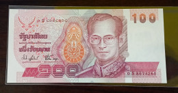 Thailand Banknote 100 Baht Series 14 P#97 SIGN#74 - 0S Replacement - Thailand