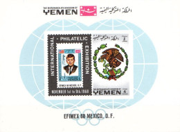 Yemen MNH SS - Kennedy (John F.)