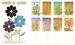 LESOTHO - FDC 1978 FLOWERS / 5049 - Lesotho (1966-...)