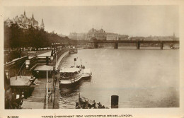 United Kingdom England Thames Embankment - River Thames