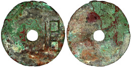 Rundmünze Ca. 350/220 V. Chr. Stadt Yuan Im Staat Liang. 14,63 G. Sehr Schön, Selten Exemplar Der 85. Teutoburger Münzau - China