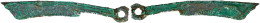 Messergeld, Typ 'Pointed Tip' 600/400 V. Chr. Ohne Zeichen. 153 Mm; 15,71 G. Schön, Korrodiert. Hartill 4.15. - Chine