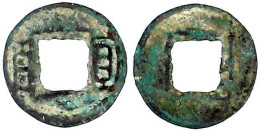 100 Wu Zhu 221/265. Zhi Bai. 11 Mm. Sehr Schön Exemplar Der 94. Teutoburger Münzauktion, Nr. 31. Hartill 11.15 Var. - China