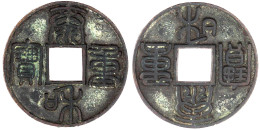 10 Cash Um 1204/1209. Tai He Zhong Bao Beiderseits (kopfständig). Sehr Schön, Selten Exemplar Der 70. Teutoburger Münzau - China
