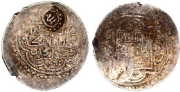 Silber Akce AH 760 = 1359, Arzinjan. Mit Ovalem Gegenstempel "lillah" Seines Nachfolgers Ali Beg. Sehr Schön. Album - (G - Cina