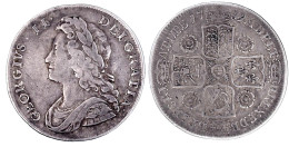 Halfcrown 1739, Roses. 14,72 G. Schön/sehr Schön. Seaby 3693. - Sonstige & Ohne Zuordnung