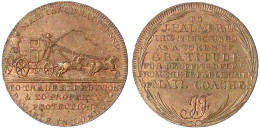 Mailcoach-Halfpenny O.J. (um 1790). Postkutschen-Token Der Londoner Firma J. Palmer. Vorzüglich/Stempelglanz. Dalton/Ham - Sonstige & Ohne Zuordnung