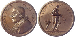 Bronzemedaille O.J. Von Cropanese Liberalitas Redux. 44 Mm. Vorzüglich, Kl. Stempelfehler. Mazio 499. - Autres & Non Classés