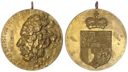 Tragbare Bronzemedaille 1976 Von Givaudan. Verliehen Zum 70. Geburtstag Des Fürsten. 39 Mm. Vorzüglich/Stempelglanz, Etw - Liechtenstein