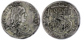 1/3 Taler 1671 IW, Minden. Sehr Schön, Kl. Kratzer. V. Schrötter 765. - Other & Unclassified
