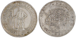2/3 Feinsilbertaler 1692, Zellerfeld. Wilder Mann/Wappen. Sehr Schön/vorzüglich, Selten. Welter 1970. Davenport. 394. Fi - Autres & Non Classés