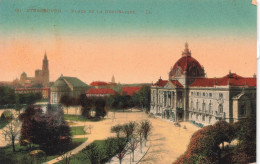 FRANCE  - Strasbourg - Vue Générale De La Place De La République - LL - Colorisée - Carte Postale Ancienne - Straatsburg