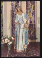CPSM / CPM 10.5x15 Belgique (132) BANNEUX Oratoire De Marie-Médiatrice Statue Mme Roncarati Vitraux Mary Dambiermont - Sprimont