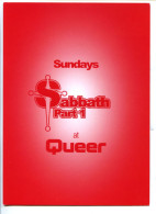 Carton 10.5 X 15 Grande Bretagne Angleterre MANCHESTER   Sundays  Sabbath Part 1 At Queer - Manchester