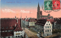 FRANCE  - Straßburg - I E - Blick Von Der Rabenhrücke? - Colorisée - Animée - Carte Postale Ancienne - Strasbourg