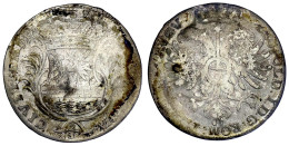 2/3 Taler 1691. 16,12 G. Schön. Knyphausen 6290. - Autres & Non Classés