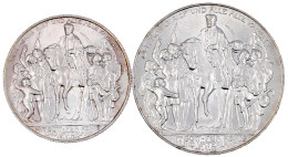 2 Und 3 Mark 1913, Befreiungskampf. Beide Prägefrisch/Stempelglanz. Jaeger 109,110. - 2, 3 & 5 Mark Silver