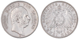 2 Mark 1904 E. Auf Seinen Tod. Vorzüglich. Jaeger 132. - 2, 3 & 5 Mark Silver