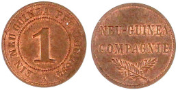 1 Neuguinea Pfennig 1894 A. Vorzüglich/Stempelglanz. Jaeger 701. - Other & Unclassified