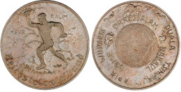 Silbermedaille O.J. V. Morin. Reichskolonialbund. 36 Mm; 24,64 G. Polierte Platte, Selten - Altri & Non Classificati