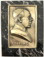 Adolph-Kolping-Plakette Der Kolpingfamilie Auf Marmorplatte, überreicht 1984 In Laggenbeck Zur Silberhochzeit. Stempel V - Sin Clasificación