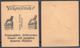 Voigtländer, Ohne Wert (Briefmarke) O.D. Karton. II. Tieste 0870.15.01. - [11] Emissions Locales