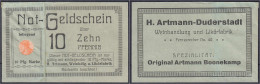 H. Artmann, Weinhandlung Und Likörfabrik, 10 Pfg. O.D. II- Tieste 1515.05.01. - [11] Emissions Locales