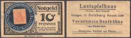 Lustspielhaus, Direktion Josef Weinreiß, 10 Pfg. O.D. II-III. Tieste 1540.05.01. - [11] Emissions Locales