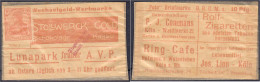 Stollwerck Gold, Schokolade, Kakao, 10 Pfg. 1921. Port-Briefmarke In Pergaminhülle. II. Tieste 3565.110.01. - [11] Emissions Locales
