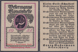 Dieshel & Heusinkfeld, Buch- Und Papierhandlung, Ohne Wert (Briefmarke) 1921 Karton. II. Tieste 5540.05.01. - [11] Emissions Locales