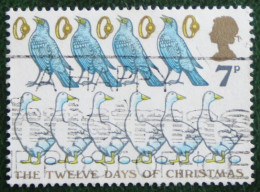 Kerst Noel Xmas Weihnachten Mi 751 1977 Used/gebruikt/oblitere ENGLAND GRANDE-BRETAGNE GB GREAT BRITAIN - Used Stamps