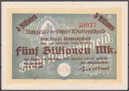 Stadt, 5 Bio. Mark 15.11.1923. Ohne Wz. I- Dießner. 742.1. - [11] Emissioni Locali