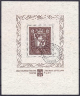 Vaduz-Block 1934, Gestempelte Erhaltung, Tadellos. Mi. 2.800,-€. Michel Block 1. - Other & Unclassified