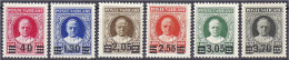 Provisoriensatz 1934, Komplett In Postfrischer Erhaltung, Signiert. Mi. 3.500,-€. Michel 39-44. - Autres & Non Classés