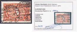 5 M. Freimarke 1921, Gestempelt, Farbe ,,c" (rotorange). Kurzbefund Bechthold BPP >einwandfrei<. Mi. 260,-€. Miche - Autres & Non Classés