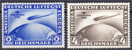 2 M. - 4 M. Südamerika 1930 Ungebrauchte Erhaltung, Optisch Wie Postfrisch. Mi. 650,-€. Michel 438-439. - Autres & Non Classés