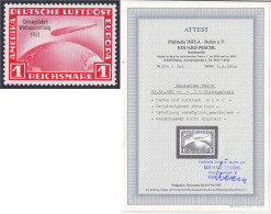 1 M. Chicagofahrt 1933, Postfrische Erhaltung. Fotoattest Peschl BPP. Mi. 3.600,-€. Michel 496. - Autres & Non Classés